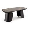 Vaughan étkezőasztal, fekete márvány