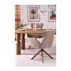 Anika étkezőszék, bézs / tölgy