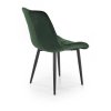Daphne étkezőszék, sötét zöld