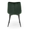 Daphne étkezőszék, sötét zöld