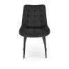 Daphne étkezőszék, fekete