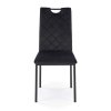 Lucaria étkezőszék, fekete