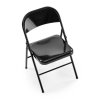 Acton összecsukható szék, fekete