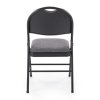 Dover összecsukható szék, szürke / fekete