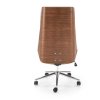 Poole irodai fotel, bézs / dió