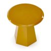 Prisma dohányzóasztal, sárga