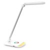 Platinet asztali lámpa 18 W, éjszakai mód + USB, fehér