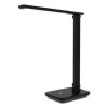 Platinet asztali lámpa 5 W, erős akkumulátor + USB, fekete