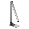 Platinet ALU asztali lámpa 10 W, USB, alumínium / fekete