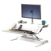Fellowes Sit-Stand Lotus monitor tartó, 1 kar, ezüst
