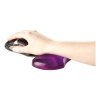 Fellowes CRYSTAL gél csuklótámasz, lila