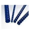 Eurosupplies műanyag kötésgerincek 10 mm - 100 buc, kék