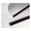 Eurosupplies műanyag kötésgerincek 12,5 mm - 100 db, fekete