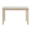 Adam étkezőasztal 100 x 60 cm, krém / cremona tölgy