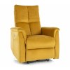 Neptun II masszázsfotel, sárga