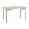 Dante II étkezőasztal, krém / cremona tölgy