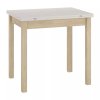 Flip étkezőasztal 80 x 60 cm, krém / cremona tölgy