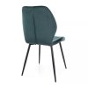Broda Velvet étkezőszék, zöld