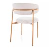 Sally D II étkezőszék, krém / tölgy