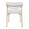 Sally D II étkezőszék, krém / tölgy