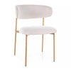 Sally D II étkezőszék, krém / tölgy