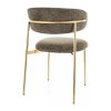 Sally III étkezőszék, olajbogyó / arany