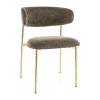 Sally III étkezőszék, olajbogyó / arany