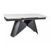 Colmar étkezőasztal, márvány / fekete