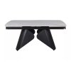 Colmar étkezőasztal, márvány / fekete