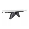 Colmar étkezőasztal, márvány / fekete