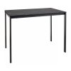 Novales étkezőasztal, fekete márvány / fekete