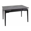 Priano étkezőasztal, szürke / fekete