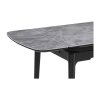 Priano étkezőasztal, szürke / fekete