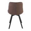 Albons Velvet étkezőszék, barna