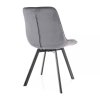 Albons Velvet étkezőszék, szürke