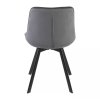 Albons Velvet étkezőszék, szürke