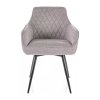 Alcano étkezőszék, szürke