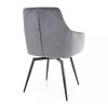 Alcano Velvet étkezőszék, szürke
