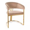Brimont étkezőszék, bézs / arany