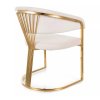 Brimont étkezőszék, krém / arany
