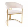 Brimont étkezőszék, krém / arany