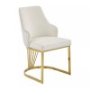Olten étkezőszék, krém / arany
