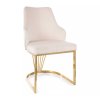 Olten étkezőszék, krém / arany