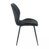 Verso étkezőszék, fekete
