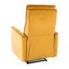 Maxime Velvet állítható fotel, sárga