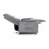 Pravia Velvet masszázsfotel, szürke