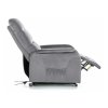 Pravia Velvet masszázsfotel, szürke