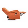Vinci Velvet masszázsfotel, narancs
