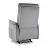 Vinci Velvet masszázsfotel, szürke