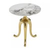Sorana dohányzóasztal, márvány / arany